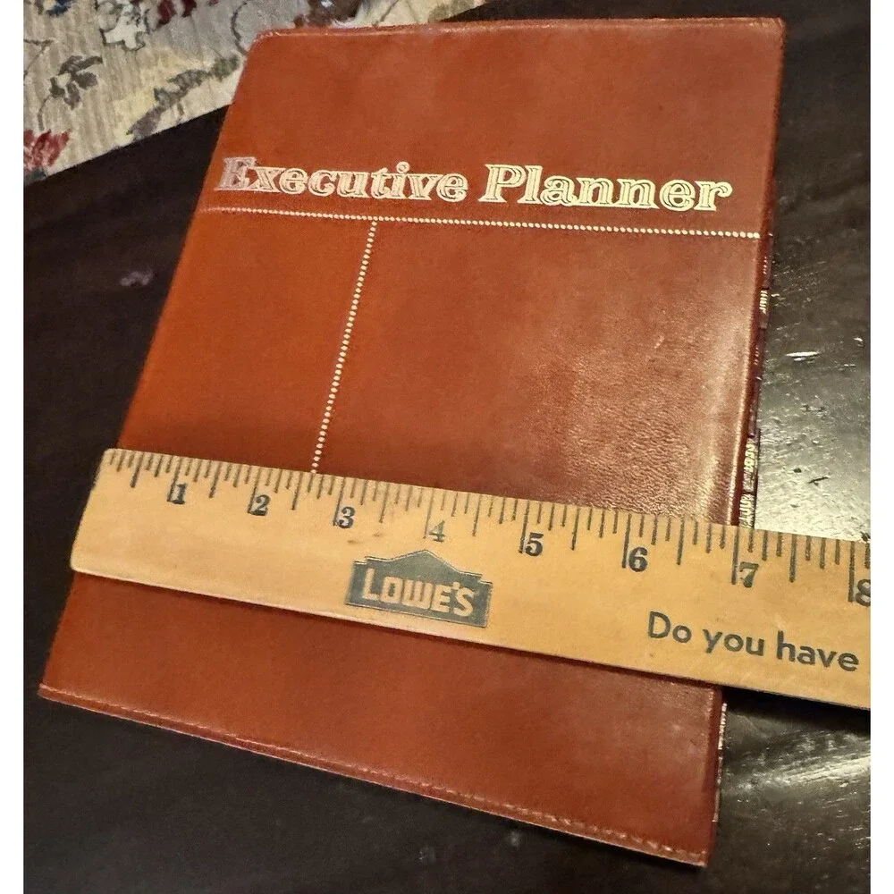 Eatons At A Glance Executive Planner 1967 Vintage Calendar Appointment Used